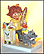 Little Shopper, Goebel Figurine by Charlot Byj  #Byj 53 THUMBNAIL