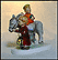 Christ Child On Donkey, Goebel Figurine  #HX 334 THUMBNAIL
