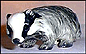Badger, Goebel Figurine  #nn-badg THUMBNAIL