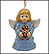 2025 Angel With Gingerbread Man - Future Dusk, Goebel Angel Bell THUMBNAIL