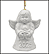 2025 Angel With Gingerbread Man - White, Goebel Angel Bell THUMBNAIL