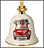 2025 Volkswagen Beetle, Goebel Annual Christmas Bell Ornament THUMBNAIL