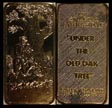 Under The Old Oak Tree, gold plated' Art Bar by Hamilton Mint. THUMBNAIL