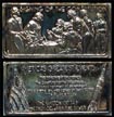 Signing of the Constitution, gold plated' Art Bar by Hamilton Mint. THUMBNAIL