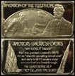Invention of the Telephone' Art Bar by Hamilton Mint. THUMBNAIL