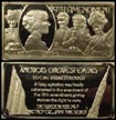Nineteenth Amendment' Art Bar by Hamilton Mint. THUMBNAIL