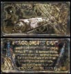 Skylab, gold plated' Art Bar by Hamilton Mint. THUMBNAIL