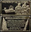 Invention of the Telegraph' Art Bar by Hamilton Mint. THUMBNAIL