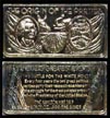 Origin of the Political Parties, gold plated' Art Bar by Hamilton Mint. THUMBNAIL