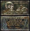 Salk Vaccine, gold plated' Art Bar by Hamilton Mint. THUMBNAIL
