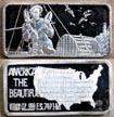 New England Lobsterman' Art Bar by Hamilton Mint. THUMBNAIL