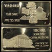 Virginia' Art Bar by Hamilton Mint. THUMBNAIL