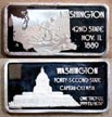 Washington' Art Bar by Hamilton Mint. THUMBNAIL