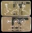 World Series 1973' Art Bar by Hamilton Mint. THUMBNAIL
