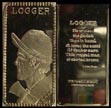 Logger' Art Bar by Hamilton Mint. THUMBNAIL