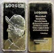 Logger, gold plated' Art Bar by Hamilton Mint. THUMBNAIL