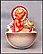 Angel Sitting, M. I. Hummel Holy Water Font THUMBNAIL