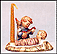 Lullaby, M. I. Hummel Candle Holder THUMBNAIL
