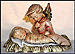 Angelic Sleep, M. I. Hummel Candle Holder THUMBNAIL