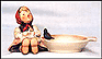 Happy Pastime, M. I. Hummel Ashtray THUMBNAIL