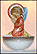 Angel At Prayer, M. I. Hummel Holy Water Font THUMBNAIL