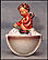 Angel Cloud, M. I. Hummel Holy Water Font THUMBNAIL