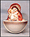 Madonna and Child, M. I. Hummel Holy Water Font THUMBNAIL