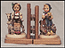 Little Goat Herder, Feeding Time, M. I. Hummel Bookend THUMBNAIL