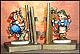 Apple Tree Boy And Girl, M. I. Hummel Bookend THUMBNAIL