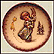 Heavenly Angel, M. I. Hummel Mini Annual Plate THUMBNAIL