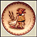 Goose Girl, M. I. Hummel Mini Annual Plate THUMBNAIL