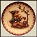Singing Lesson, M. I. Hummel Mini Annual Plate THUMBNAIL