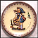 Little Helper, M. I. Hummel Mini Annual Plate THUMBNAIL
