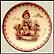 Wayside Harmony, M. I. Hummel Mini Annual Plate THUMBNAIL
