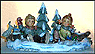 Skating Lesson/Skate in Stride Collector Set, M. I. Hummel Figurine THUMBNAIL