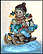 Christmas Delivery, M. I. Hummel Figurine THUMBNAIL