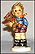 Christmas Gift, M. I. Hummel Figurine THUMBNAIL