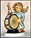 Angelic Drummer, M. I. Hummel Figurine THUMBNAIL