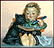 Cat's Meow, M. I. Hummel Figurine THUMBNAIL