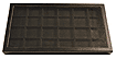 Chipboard Display Case, 24 Sect 7 3/4 x 14 1/2 x 1'', black THUMBNAIL