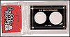Capital Plastics #345, 100 Years, Morgan Dollar and Silver Eagle, Black THUMBNAIL