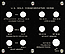 Capital Plastics #423E, US Commemorative Gold Coins, 1903-1926, Black THUMBNAIL