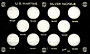 Capital Plastics #435 Wartime Silver Nickels 1942-1945, Black THUMBNAIL