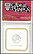 Capital Plastics VPX holder for a 1/2 Eagle $25, White THUMBNAIL