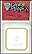 Capital Plastics VPX holder for a Large Gold Dollar, White THUMBNAIL