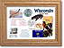 Edgar Marcus & Co Coin Frame - Wisconsin THUMBNAIL