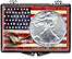 Patriotic - Silver Eagle Snaplock Displays