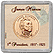 Edgar Marcus & Co Snap-Tite Coin Display - James Monroe THUMBNAIL