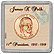 Edgar Marcus & Co Snap-Tite Coin Display - James K. Polk THUMBNAIL