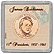 Edgar Marcus & Co Snap-Tite Coin Display - James Buchanan THUMBNAIL